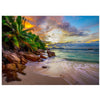 Enjoy 2102 Seychelles Beach at Sunset 1000pc Jigsaw Puzzle
