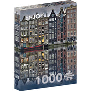 Enjoy 2114 Amsterdam Houses 1000pc Jigsaw Puzzle
