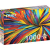 Enjoy 2133 Colorful Feathers 1000pc Jigsaw Puzzle