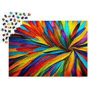 Enjoy 2133 Colorful Feathers 1000pc Jigsaw Puzzle