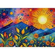 Enjoy 2134 Sunset Rain 1000pc Jigsaw Puzzle