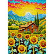 Enjoy 2145 Sunflower House 1000pc Jigsaw Puzzle