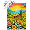 Enjoy 2145 Sunflower House 1000pc Jigsaw Puzzle
