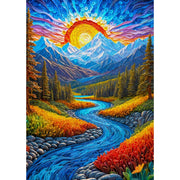 Enjoy 2154 Sunrise Landscape 1000pc Jigsaw Puzzle