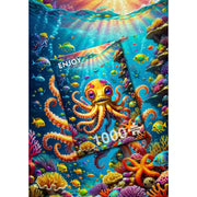 Enjoy 2158 Cute Octopus 1000pc Jigsaw Puzzle