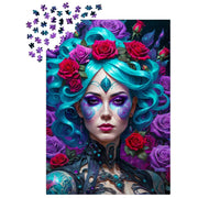 Enjoy 2169 Gothic Flowers Portrait 1000pc Jigsaw Puzzle