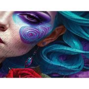 Enjoy 2169 Gothic Flowers Portrait 1000pc Jigsaw Puzzle