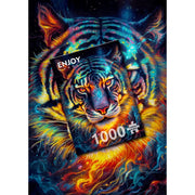 Enjoy 2203 Tiger Resilience 1000pc Jigsaw Puzzle