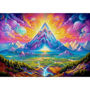 Enjoy 2230 Woodland Pyramids 1000pc Jigsaw Puzzle