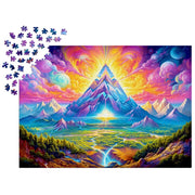 Enjoy 2230 Woodland Pyramids 1000pc Jigsaw Puzzle
