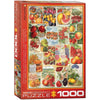 Eurographics 60818 Fruits Seed Catalog 1000pc Jigsaw Puzzle