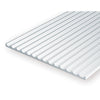 Evergreen 14544 White Polystyrene Board and Batten Sheet 0.125 x 12 x 24inch / 3.2mm x 300mm x 610mm 1pc