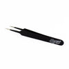 Excel 30421 Straight Point Tweezers Black
