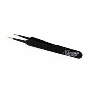 Excel 30421 Straight Point Tweezers Black