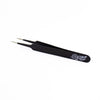 Excel 30421 Straight Point Tweezers Black