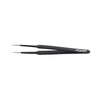 Excel 30421 Straight Point Tweezers Black