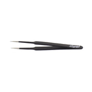 Excel 30421 Straight Point Tweezers Black