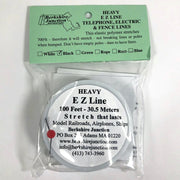 EZ Line 001 Heavy 0.5mm x 30.5 Black Rigging Thread