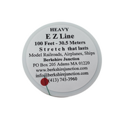 EZ Line 001 Heavy 0.5mm x 30.5 Black Rigging Thread