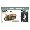 Freedom Models 16001SP 1/16 WW II German Sd.Kfz.2 Kettenkrad and 3D printed German Ketten Driver 1944