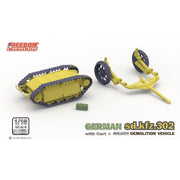 Freedom Models 16003 1/16 Sd.kfz 302 Goliath Demolition Vehicle and with Cart