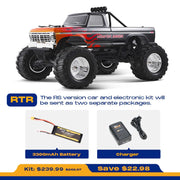 FMS 11023RSBK-BL 1/10 Ford F100 RS Black Brushless