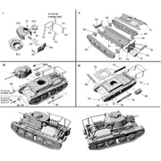 First to Fight 116 1/72 Pz.Kpfw 38(t) Ausf.E/F Panzerbefehlswagen (Pz.BfWG) 38(t) Ausf. E/F German light tank
