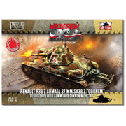 First To Fight 107 1/72 Renault R39 with SA38 Cannon with Tail