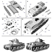 First to Fight 1/72 Hotchkiss H39 With The 37mm SA38