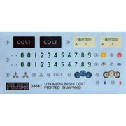 Fujimi 1/24 Mitsubishi Colt Elegant Ver Model Kit