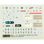 Fujimi FUJ03923 1/24 Mitsubishi Lancer Evolution VI GSR WithWindow Frame Masking ID-102