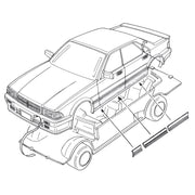 Fujimi 1/24 Lancer Evolution VII WRC Rally Model ID-311