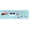 Fujimi 04791 1/24 Skyline GT-R R33 NISMO NISMO 40th Anniversary Assembled Case ID-1001