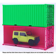 Fujimi 1/24 20ft Container (Pink) Model Kit