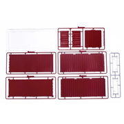 Fujimi 1/24 20ft Container (Maroon) Model Kit