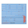 Fujimi FUJ11430 1/700 Dry Decal for IJN Aircraft Carrier Soryu 1941 G-up No 92