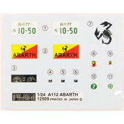 Fujimi 1/24 Autobianchi A112 Abarth RS-10 12686