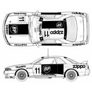 Fujimi 1/12 BP Oil TRAMPIO GT-R Axes No.6