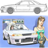 Fujimi 1/24 Nissan Skyline GT-R R32 Rena WM-3