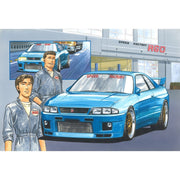 Fujimi 1/24 Nissan Skyline GT-R R33 RGO WM-4