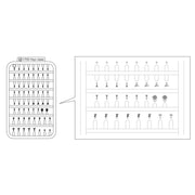 Fujimi 1/700 Binocular Telescope & Searchlight Set for IJN Ships TOKU-203 EX-1