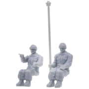 Fujimi FUJ72342 1/72 JGSDF Staff for Car/Tank1 Mi-25