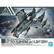 Bandai 5060735 1/144 Extended Armament Vehicle Attack Submarine Ver Light Gray 30MM