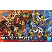 Bandai G5061783 SD Gundam World Heroes Wukong Impulse Dx Set
