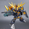 Bandai 5062159 SD Gundam Cross Silhouette Unicorn Gundam 02 Banshee Destroy Mode and Banshee Norn Parts Set