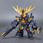 Bandai 5062159 SD Gundam Cross Silhouette Unicorn Gundam 02 Banshee Destroy Mode and Banshee Norn Parts Set