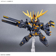 Bandai 5062159 SD Gundam Cross Silhouette Unicorn Gundam 02 Banshee Destroy Mode and Banshee Norn Parts Set