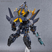 Bandai 5062159 SD Gundam Cross Silhouette Unicorn Gundam 02 Banshee Destroy Mode and Banshee Norn Parts Set