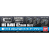 Bandai Builder Parts HD 1/144 MS Hand 02 (Zeon) [Dark Gray]