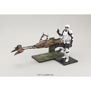 Bandai 5063828 1/12 Star Wars Scout Trooper And Speeder Bike